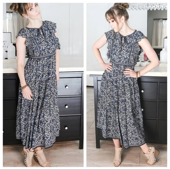 Max Studio Floral Dress - Picture 12 of 16